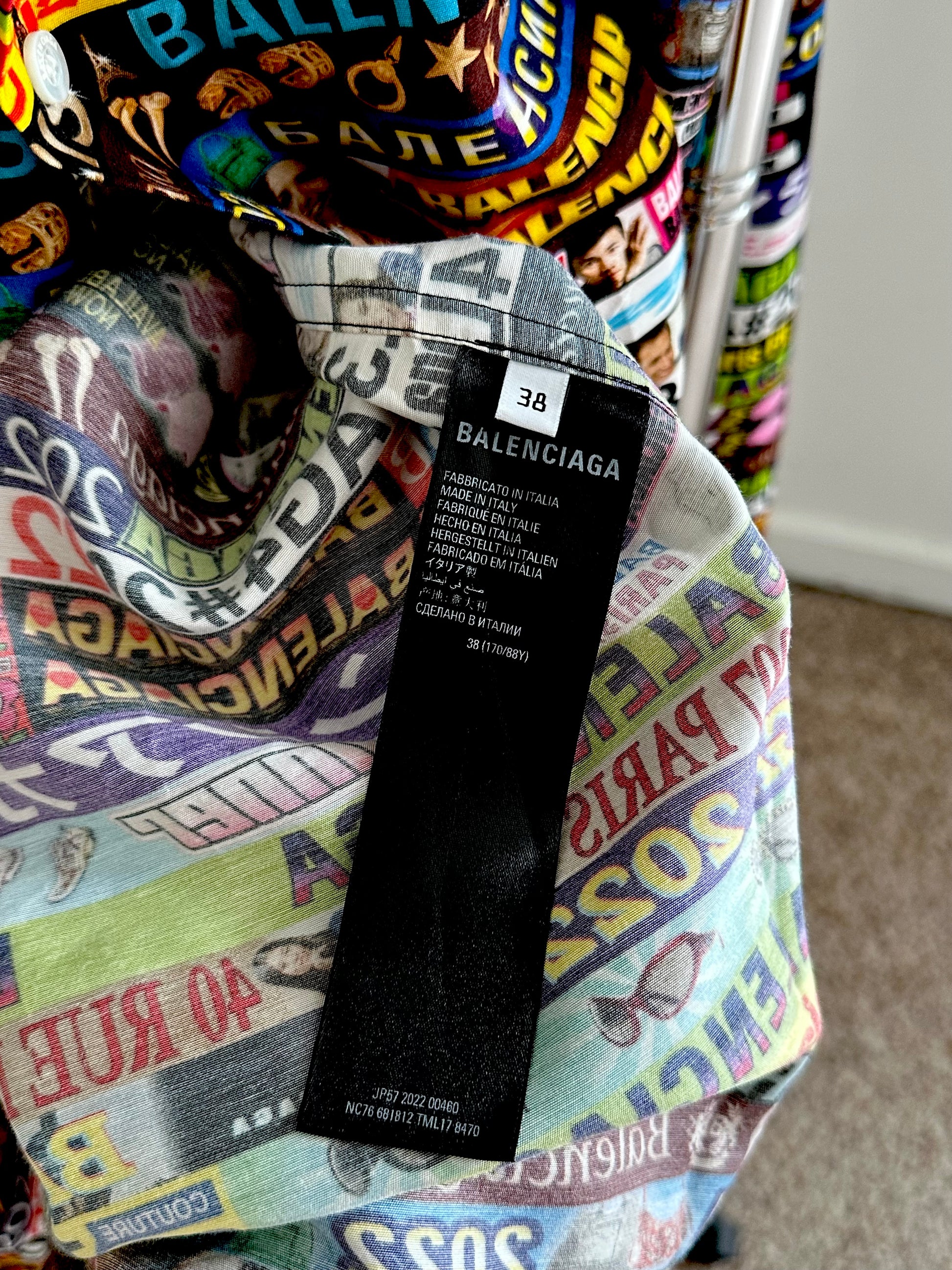 USED - Balenciaga Shirt & Shorts